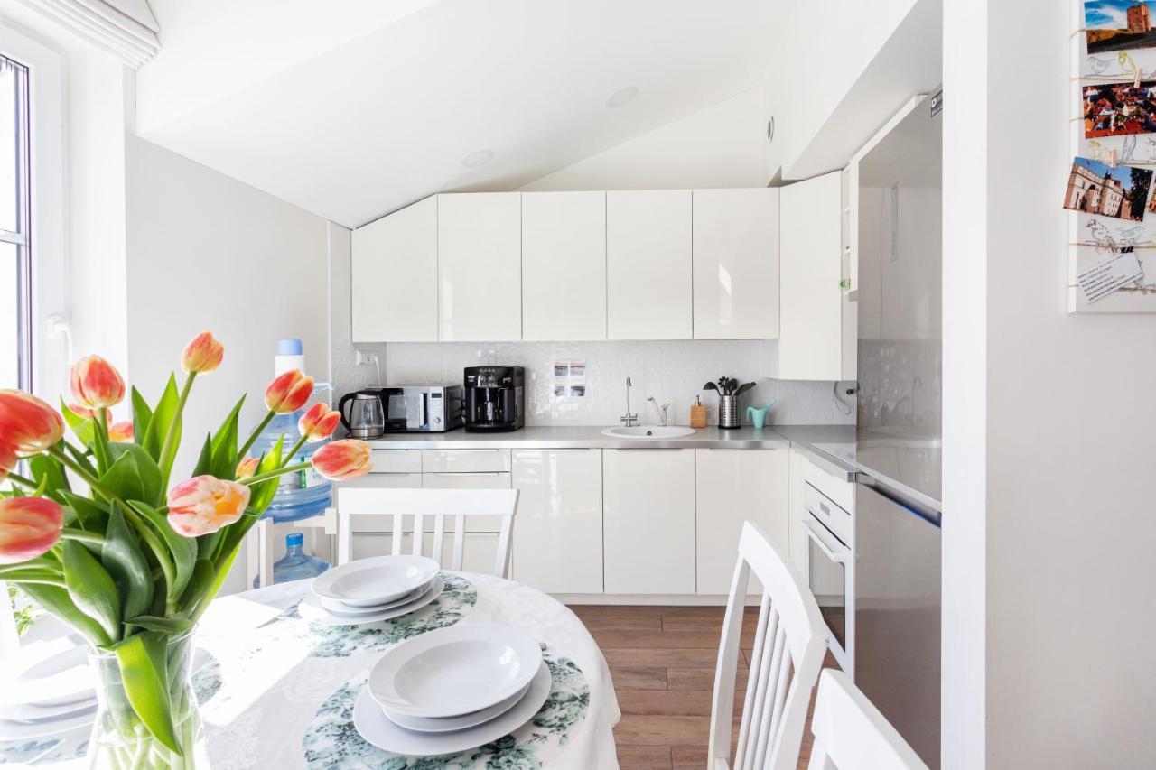 3 Bedroom Apartment 24H Self Check In, Free Parking, Ac, Fireplace VNO Eksteriør bilde