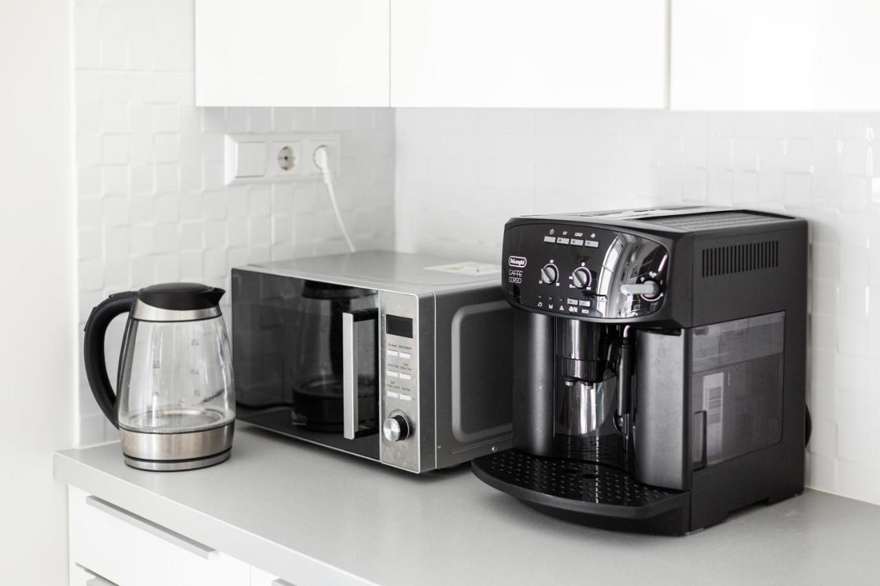 3 Bedroom Apartment 24H Self Check In, Free Parking, Ac, Fireplace VNO Eksteriør bilde